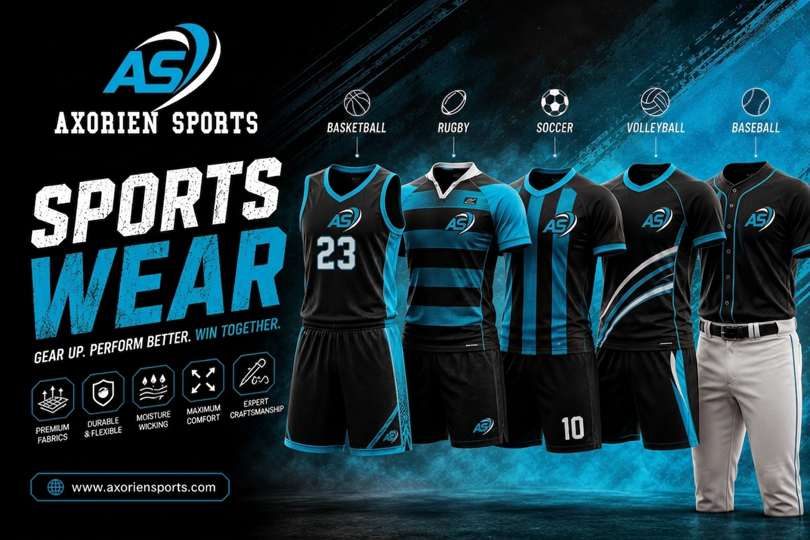 Home Sportswearbannerblue
